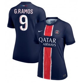 Paris Saint-Germain Goncalo Ramos #9 Hemmakläder Dam 2024-25 Kortärmad